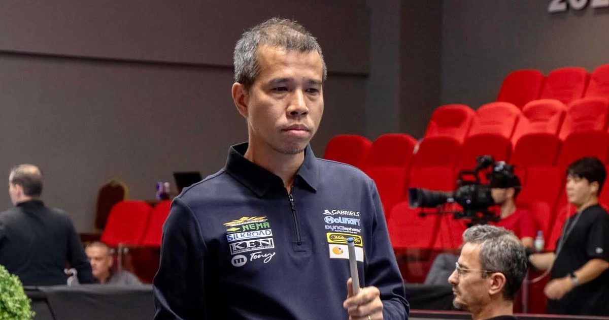 Billiards: Trần Quyết Chiến thắng nghẹt thở đương kim vô địch, trở thành niềm hy vọng duy nhất