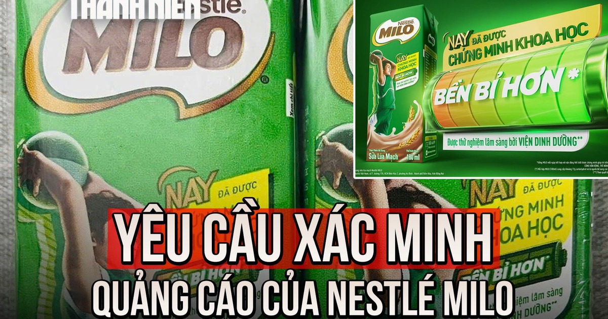 Vụ quảng cáo sản phẩm Nestlé Milo: Không khởi tố hình sự