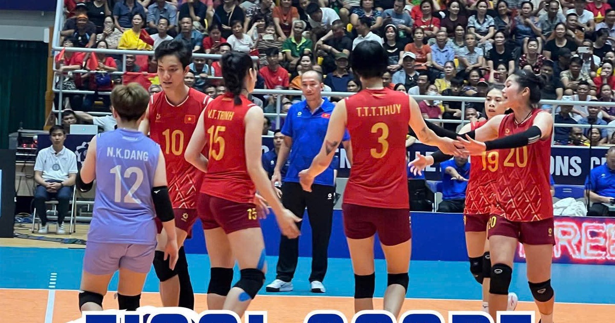 Bích Tuyền bùng nổ rực rỡ, đội tuyển bóng chuyền nữ Việt Nam vô địch AVC Nations Cup 2025