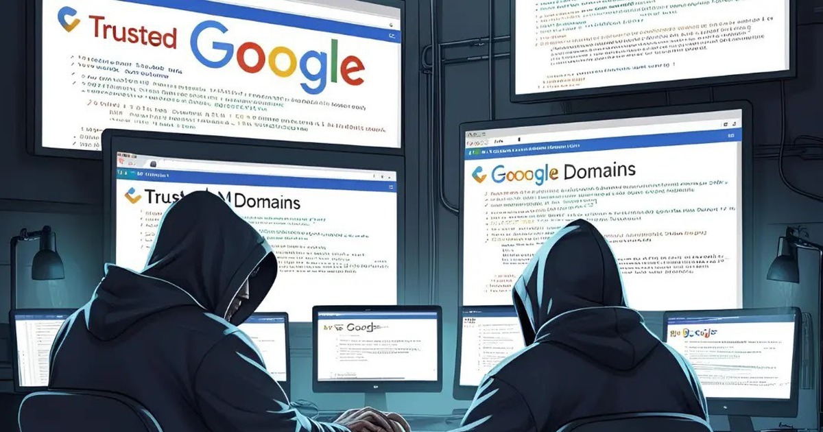 Tin tặc "mượn" tên miền Google.com để tấn công