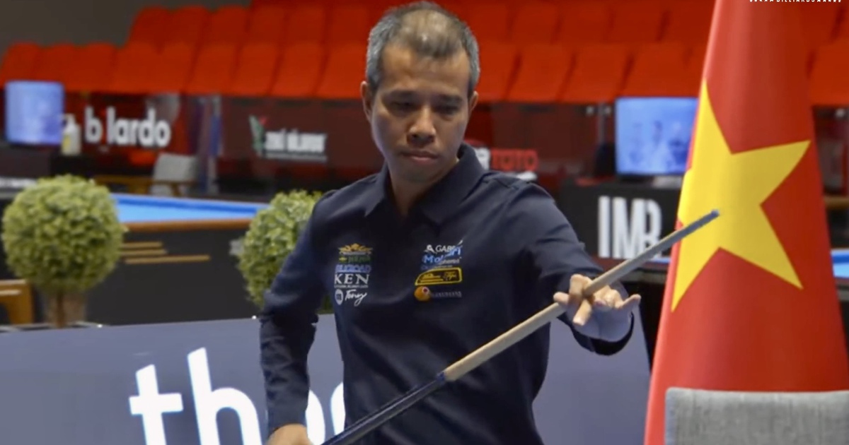 Billiards: Trần Quyết Chiến thua tiếc nuối 'ông vua trận chung kết', giành ngôi á quân World Cup Ankara