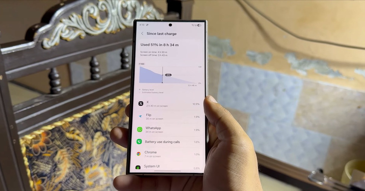 Lỗi 'ngốn' pin của One UI 7 sắp được giải quyết triệt để