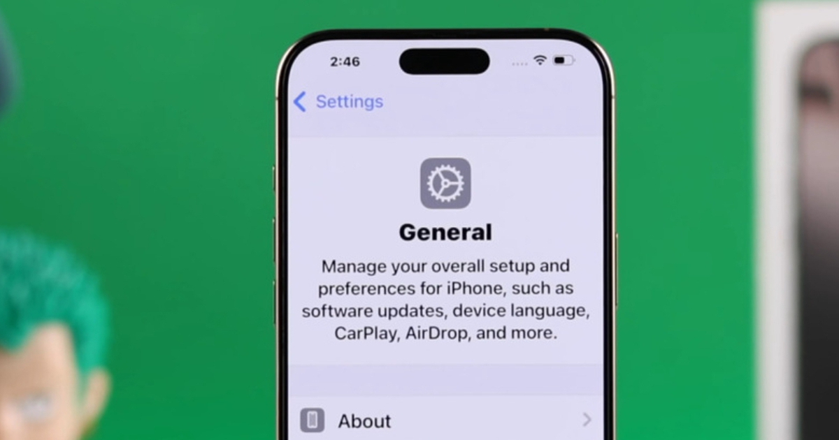 Vì sao có biểu tượng bốn chấm trên thanh trạng thái iPhone?