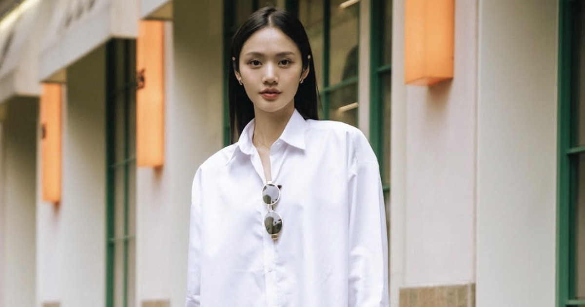 Chuẩn quý cô thanh lịch nhờ diện áo sơ mi trắng