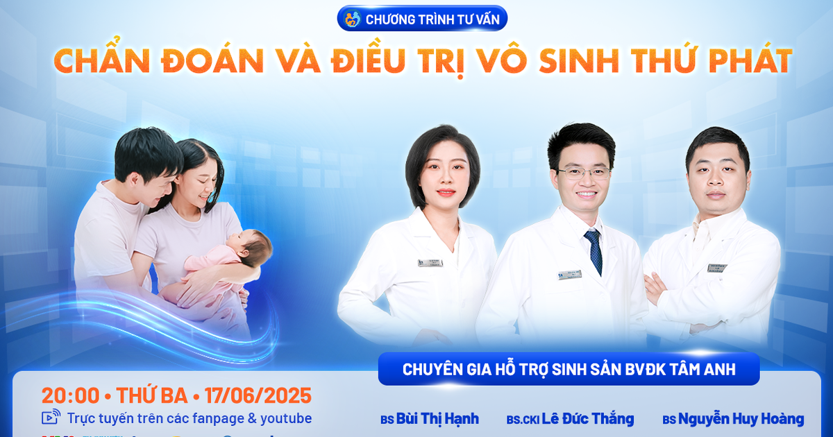 Vô sinh thứ phát: Hiểu đúng và điều trị sớm để đón con lần nữa Vô sinh thứ phát: Hiểu đúng và điều trị sớm để đón con lần nữa