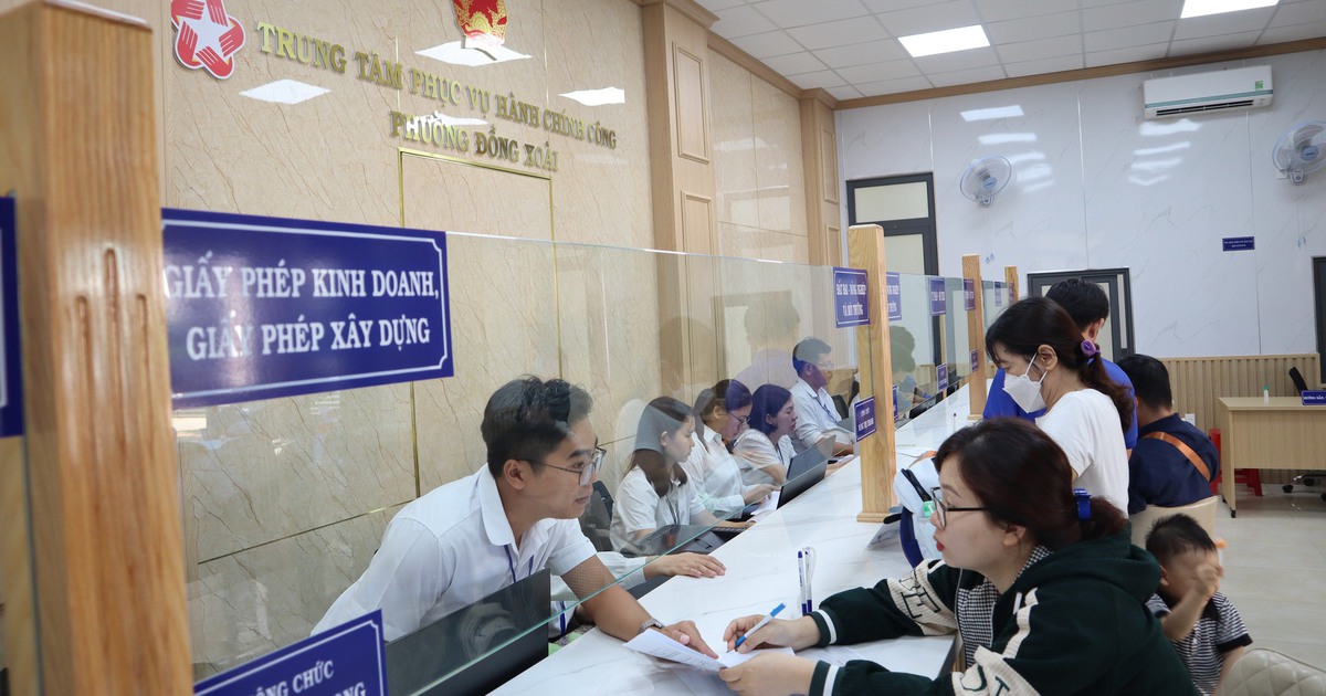 Bình Phước: Ngày đầu tiên vận hành thử nghiệm trung tâm hành chính công cấp xã