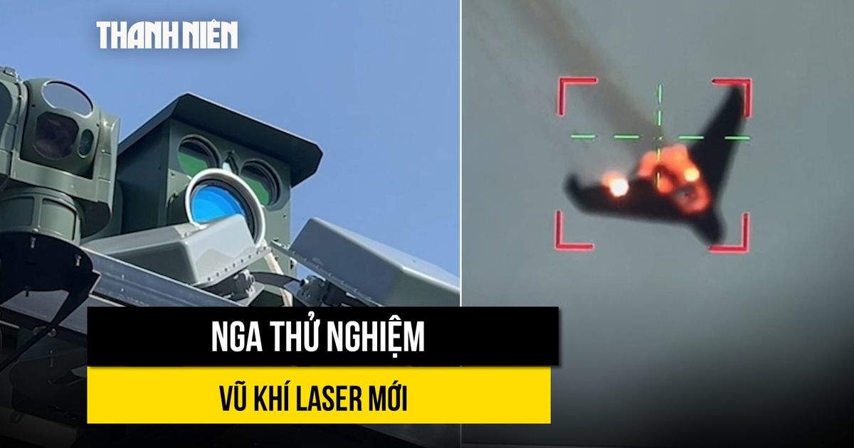 Nga thử nghiệm 8 vũ khí laser mới Nga thử nghiệm 8 vũ khí laser mới