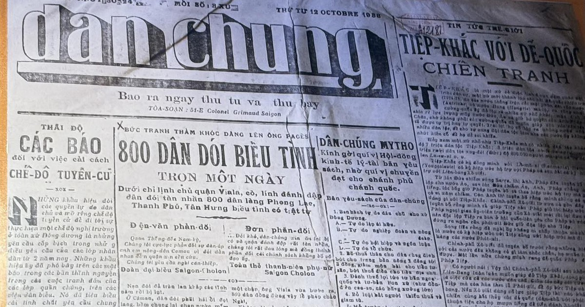 Những tờ báo đặc biệt trong lịch sử báo chí cách mạng