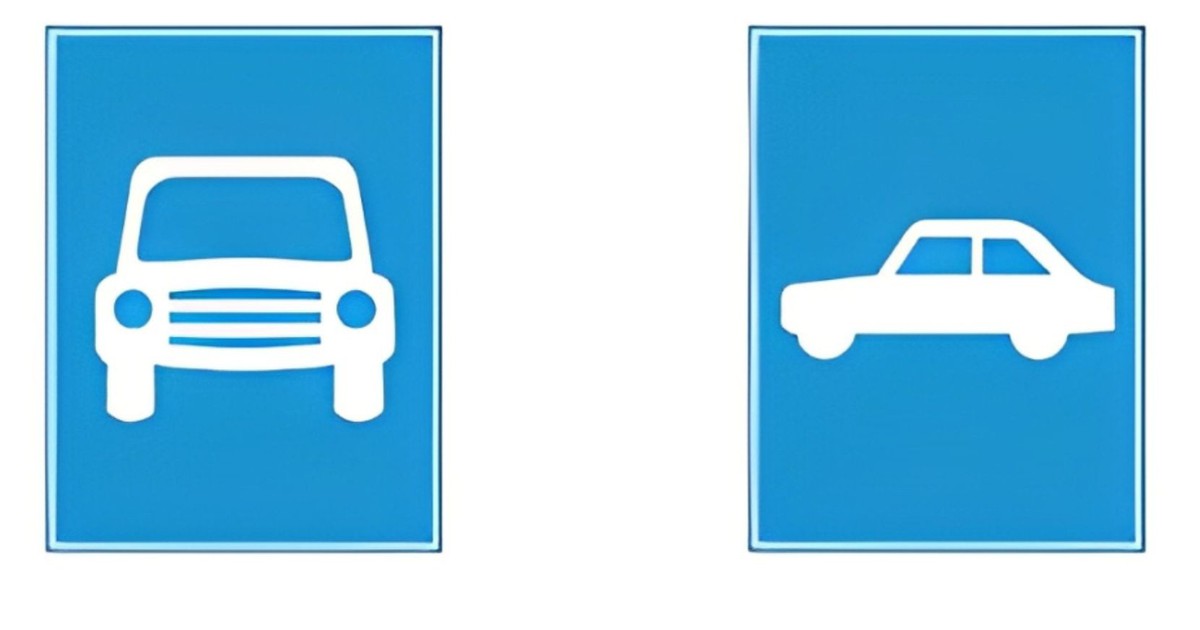 Phân biệt biển báo ô tô quay ngang và dọc thế nào để tránh bị phạt?