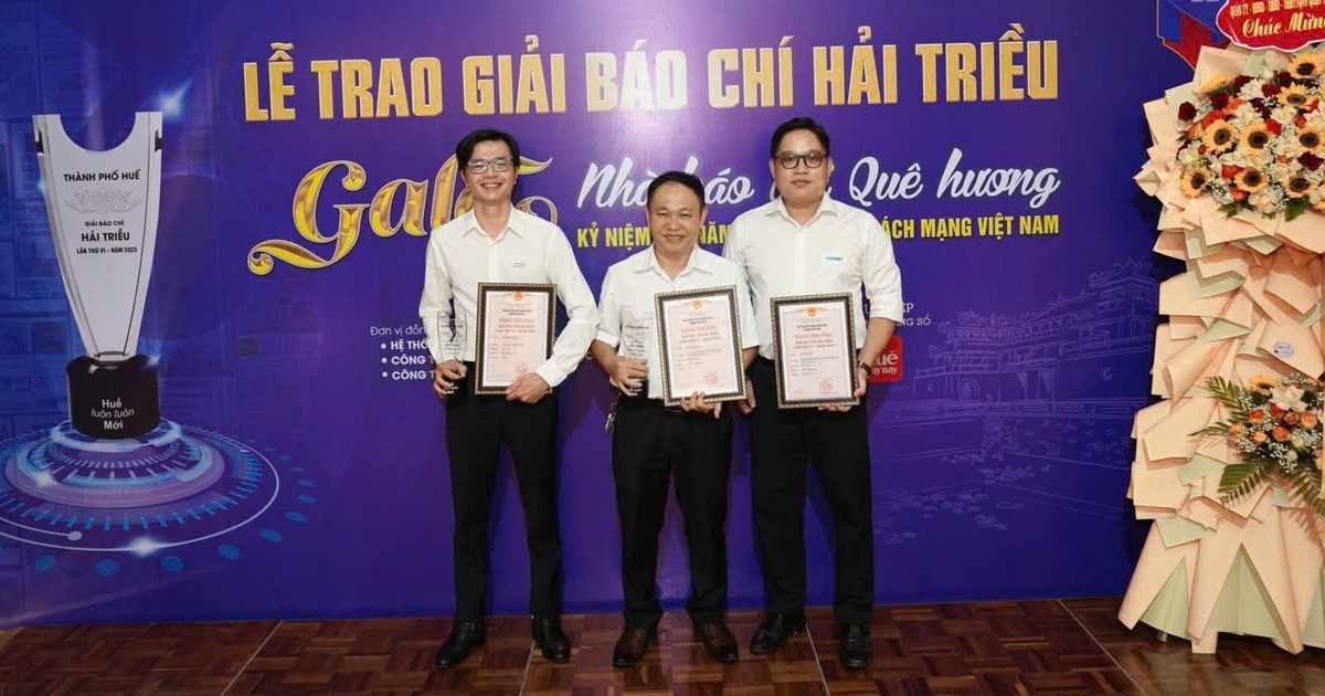 Báo Thanh Niên nhận Giải báo chí Hải Triều lần thứ 6