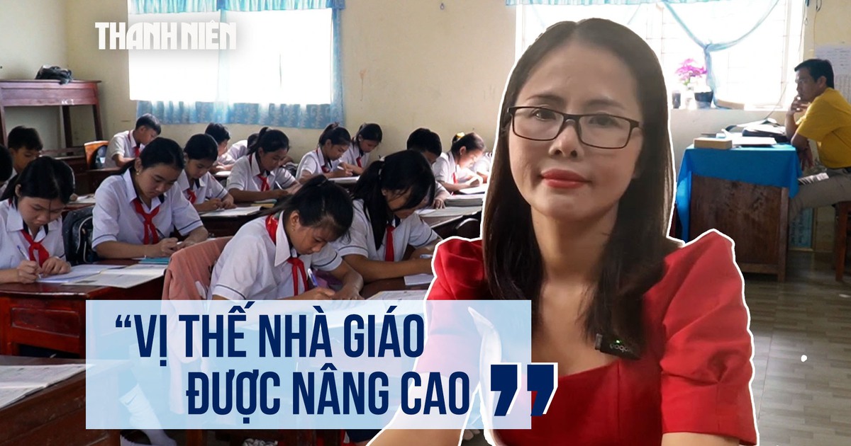Luật Nhà giáo chính thức được thông qua: ‘Vị thế nhà giáo được nâng cao’