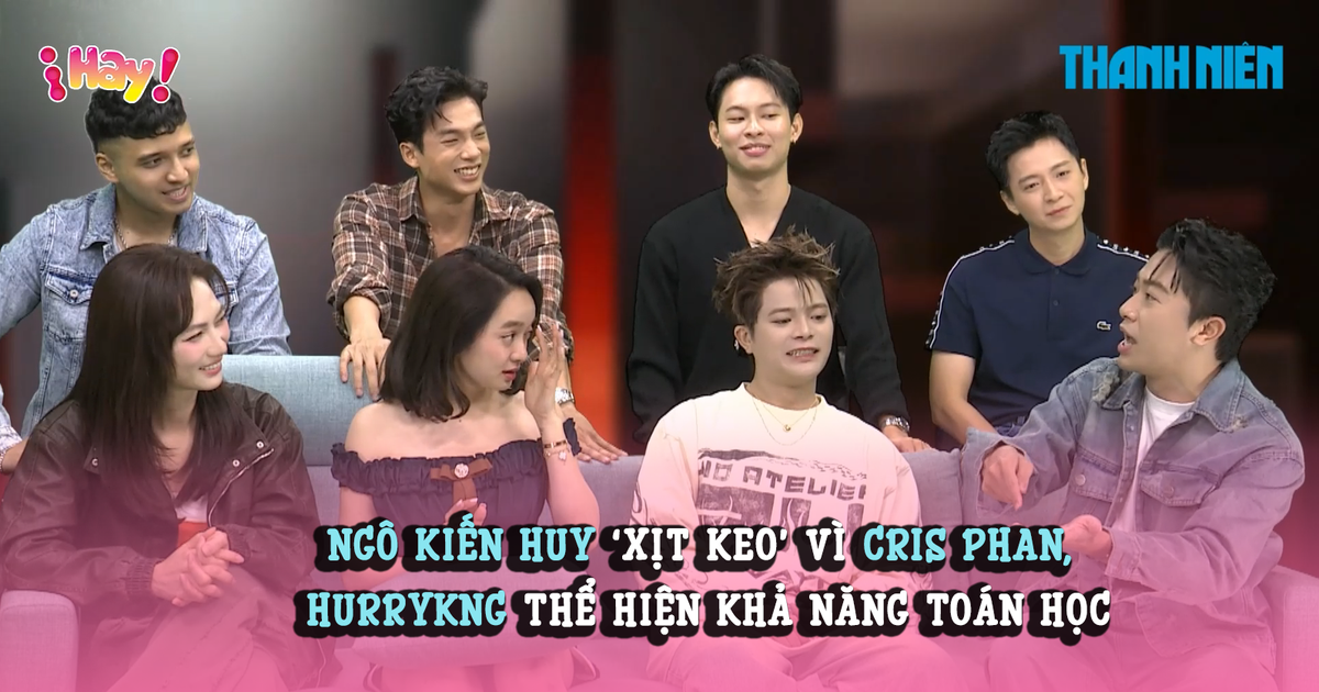 Ngô Kiến Huy 'xịt keo' vì Cris Phan, HURRYKNG thể hiện khả năng toán học | ON TRENDING