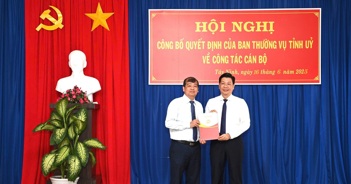 Chủ tịch Ủy ban MTTQ làm Trưởng ban Tổ chức Tỉnh ủy Tây Ninh