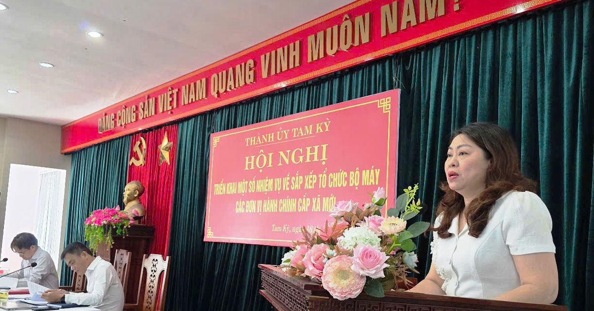 Quảng Nam: 2 cán bộ cấp tỉnh làm bí thư, chủ tịch phường mới tại Tam Kỳ