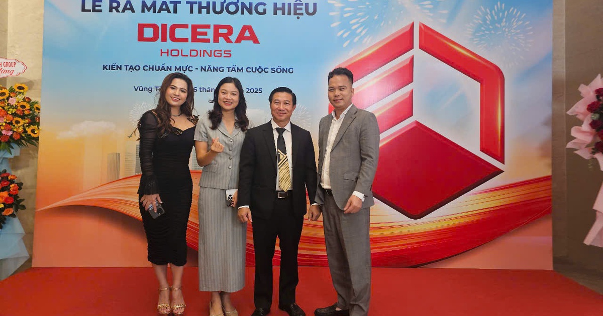 Công ty CP Xây Dựng DIC Holdings công bố diện mạo thương hiệu mới DICERA Holdings