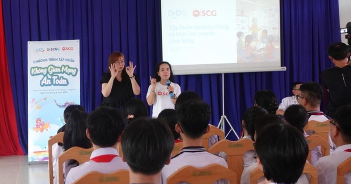 ‘Áo giáp’ kỹ năng số cho học sinh khiếm thính: Khi công nghệ trở thành nhịp cầu