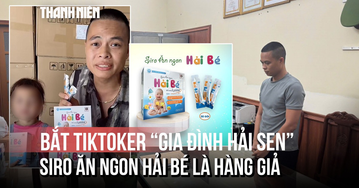 Xác định "siro ăn ngon Hải Bé" là hàng giả, số lượng bán ra gây sốc