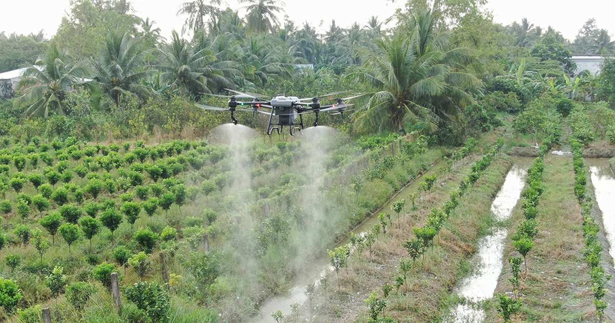 Bùng nổ UAV nông nghiệp ở miền Tây