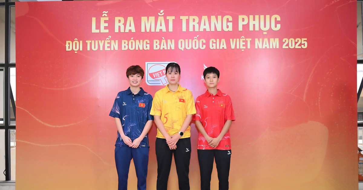 Bóng bàn Việt Nam đặt chỉ tiêu HCV tại SEA Games 33