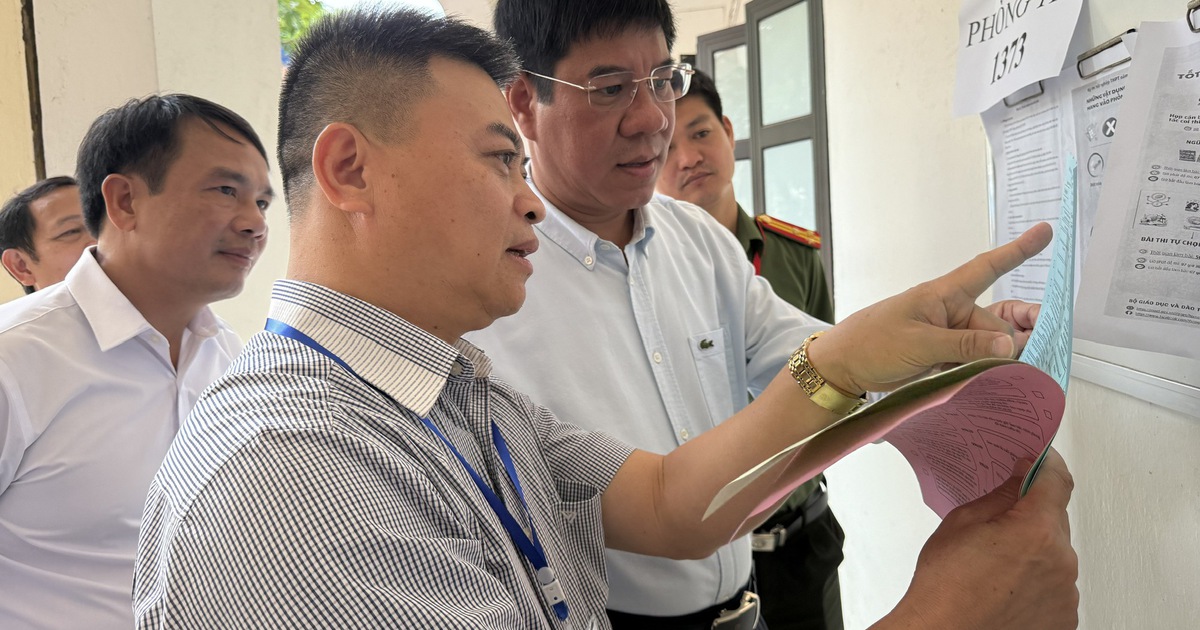 Bộ GD-ĐT hướng dẫn tổ chức thi tốt nghiệp THPT khi sáp nhập tỉnh