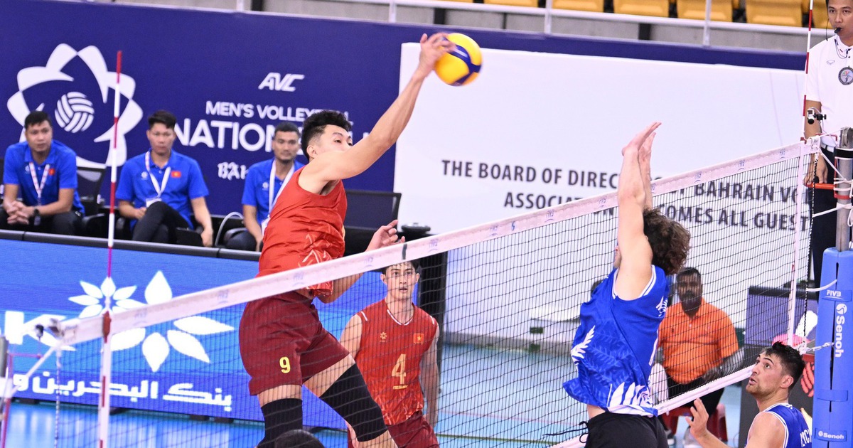 Lịch thi đấu bóng chuyền nam AVC Nations Cup hôm nay: Đội tuyển Việt Nam 'vượt núi'