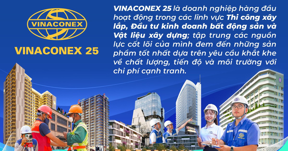 Tổng thầu của các công trình lớn, chất lượng, thẩm mỹ