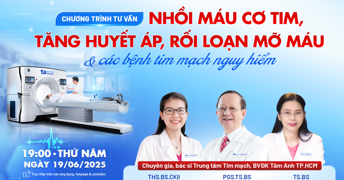 Chuyên gia tư vấn trực tuyến về nhồi máu cơ tim và bệnh tim mạch nguy hiểm