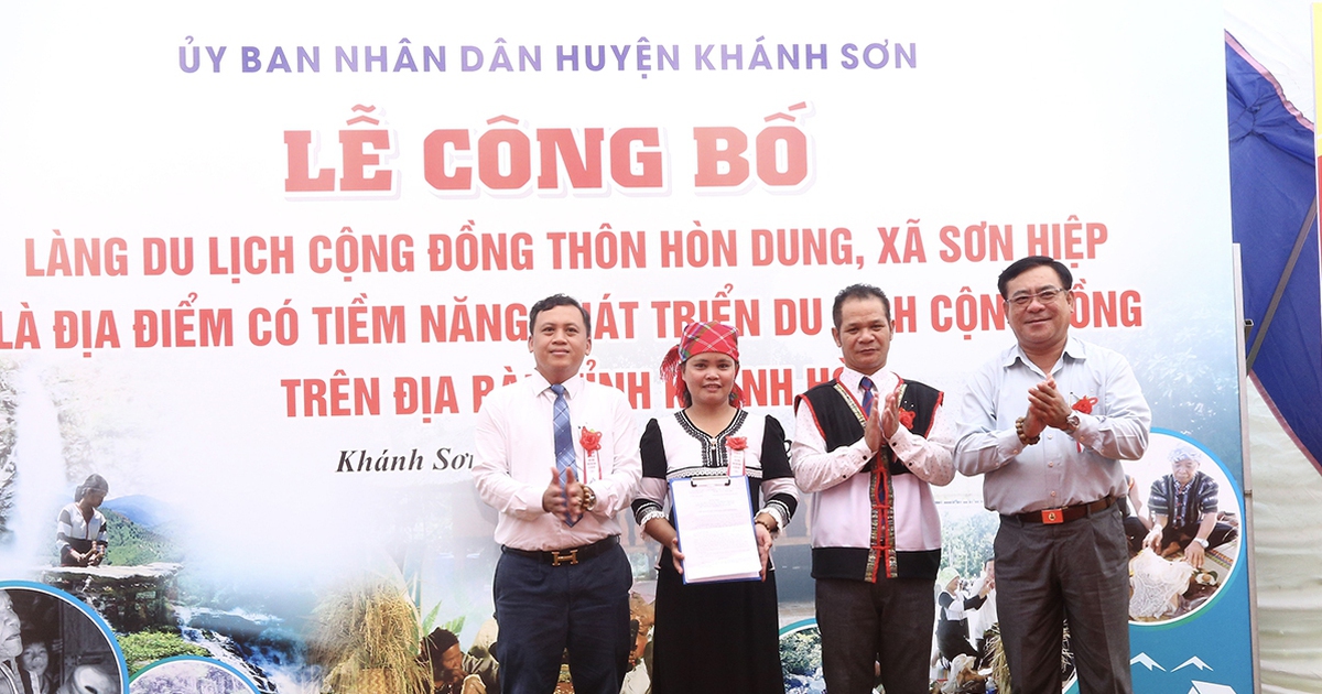 Hòn Dung - Điểm đến giàu bản sắc trên bản đồ du lịch cộng đồng Khánh Hòa