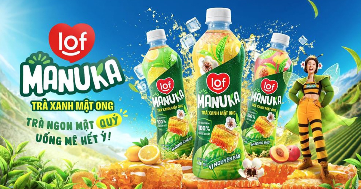 Trà xanh mật ong Lof Manuka đem đến 'làn gió mới' cho giới trẻ Việt