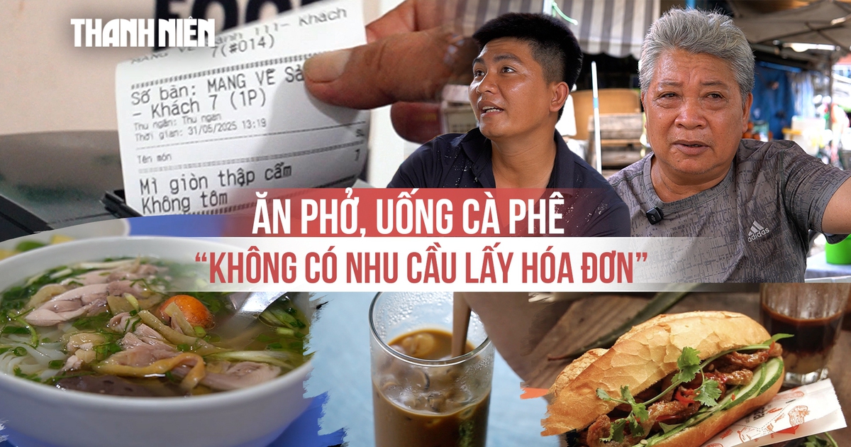 Khách ăn bánh mì, uống cà phê không có nhu cầu lấy hóa đơn: Làm sao tránh thất thoát thuế?