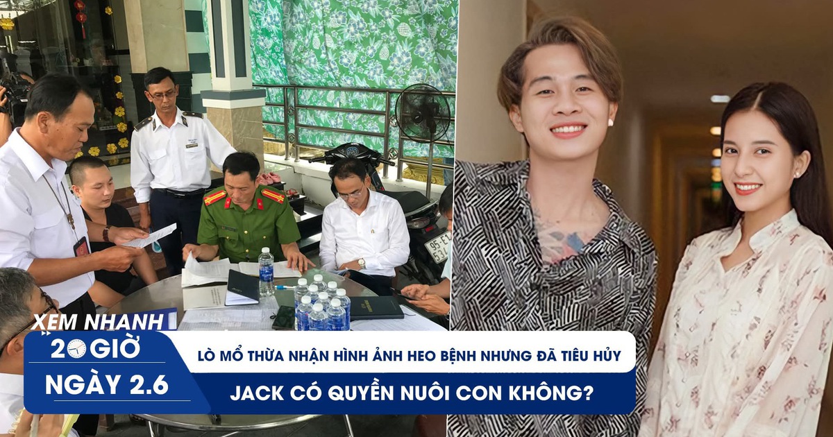 Xem nhanh 20h ngày 2.6: Lò mổ thừa nhận hình ảnh heo bệnh là có thật | Jack có quyền nuôi con không?