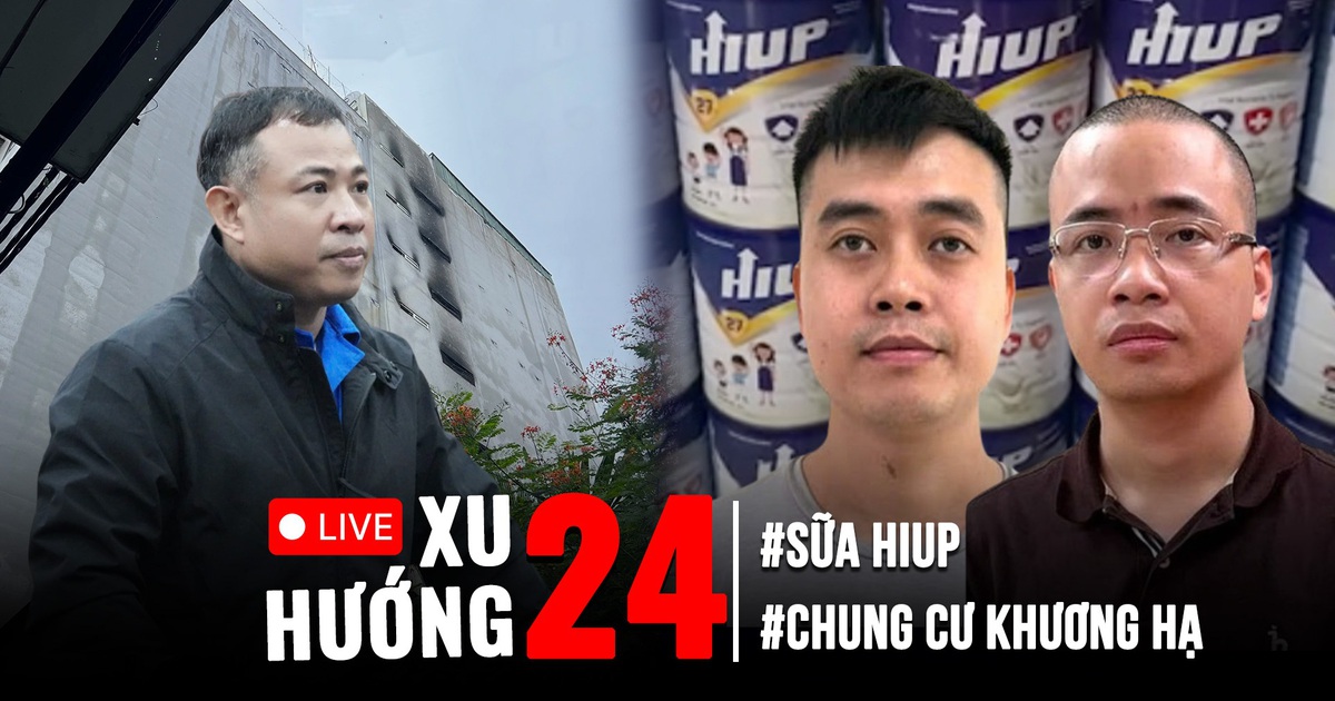 Xu Hướng 24: Khởi tố dàn lãnh đạo công ty vụ sữa HIUP27 | Lộ diện nghi phạm sát hại chủ tiệm tạp hóa Xu Hướng 24: Khởi tố dàn lãnh đạo công ty vụ sữa HIUP27 | Lộ diện nghi phạm sát hại chủ tiệm tạp hóa