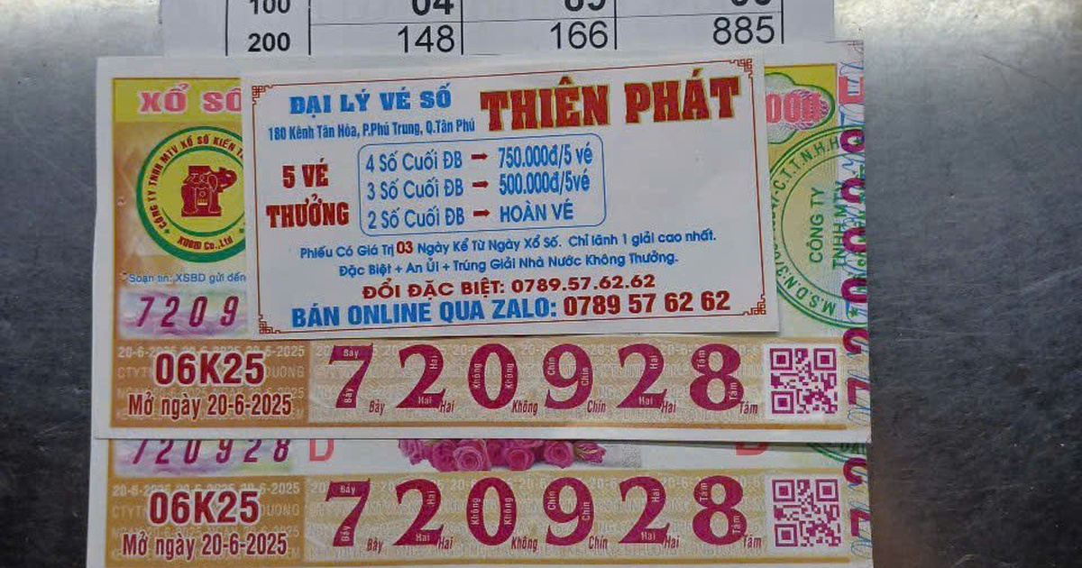 Công nhân ở TP.HCM trúng số độc đắc 4 tỉ, chỉ lấy vài trăm triệu tiền mặt