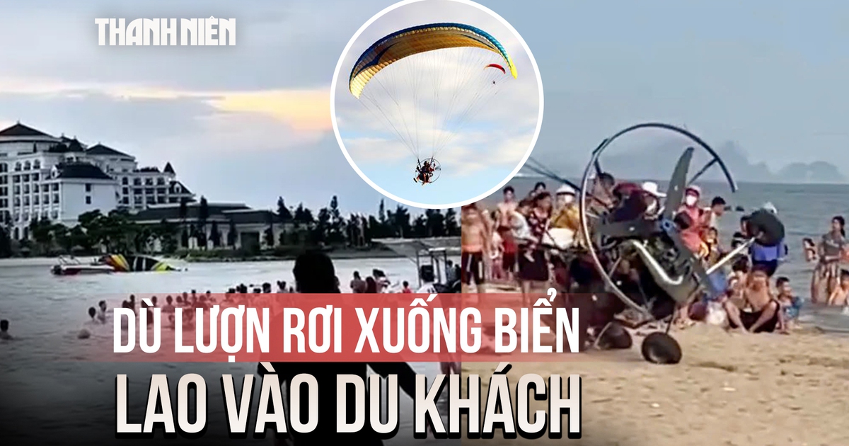 Xử phạt công ty tổ chức dù lượn sau sự cố rơi xuống biển ở Hạ Long Xử phạt công ty tổ chức dù lượn sau sự cố rơi xuống biển ở Hạ Long