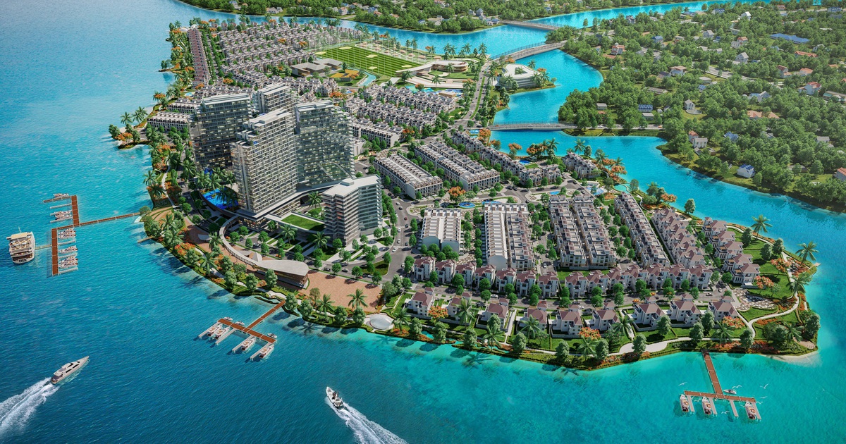 Đảo Kim Quy được cấp giấy phép xây dựng Trung tâm thương mại dịch vụ