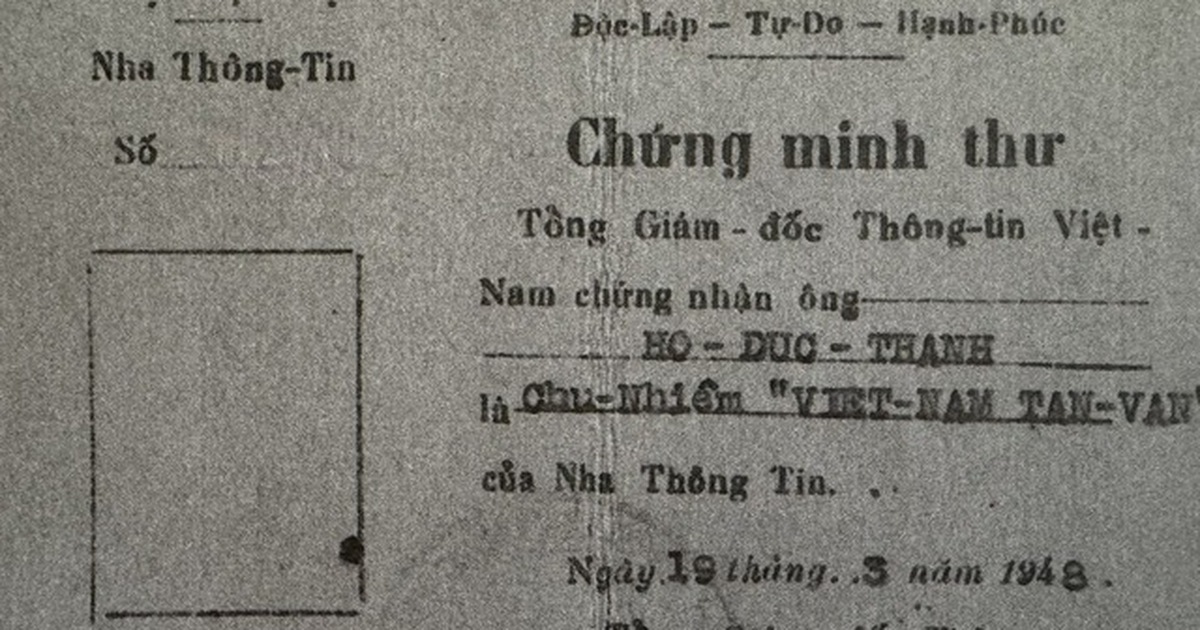 Việt Nam Tân văn - tờ báo đối ngoại hiếm hoi trong kháng chiến chống Pháp