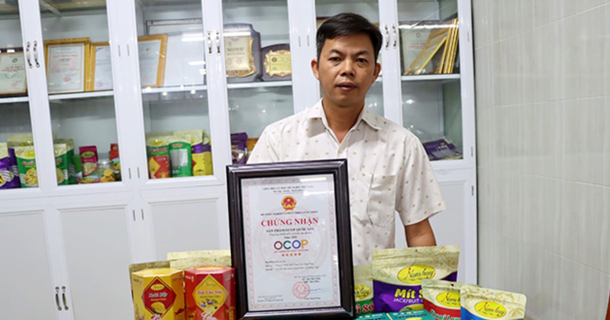 Công ty Nam Huy Đồng Tháp: Tự hào trái cây sấy đạt chuẩn OCOP quốc gia