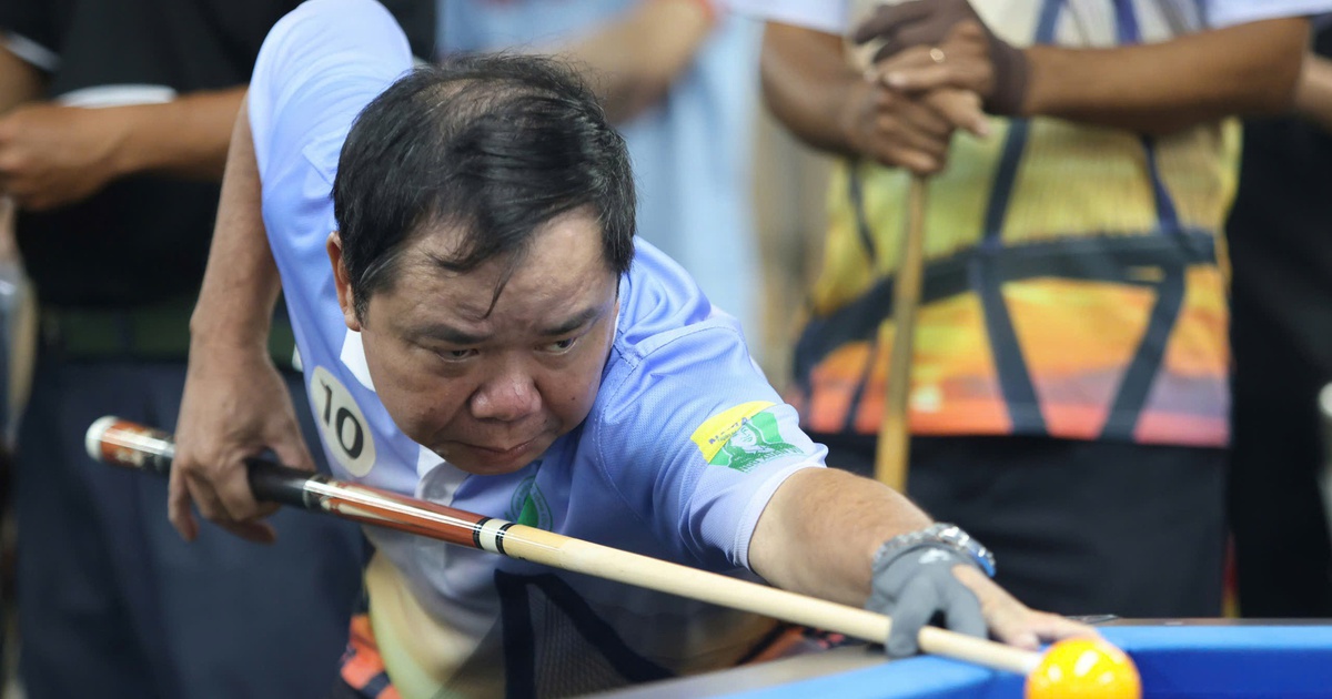 Gần 100 cơ thủ tranh tài giải billiards báo chí ĐBSCL năm 2025