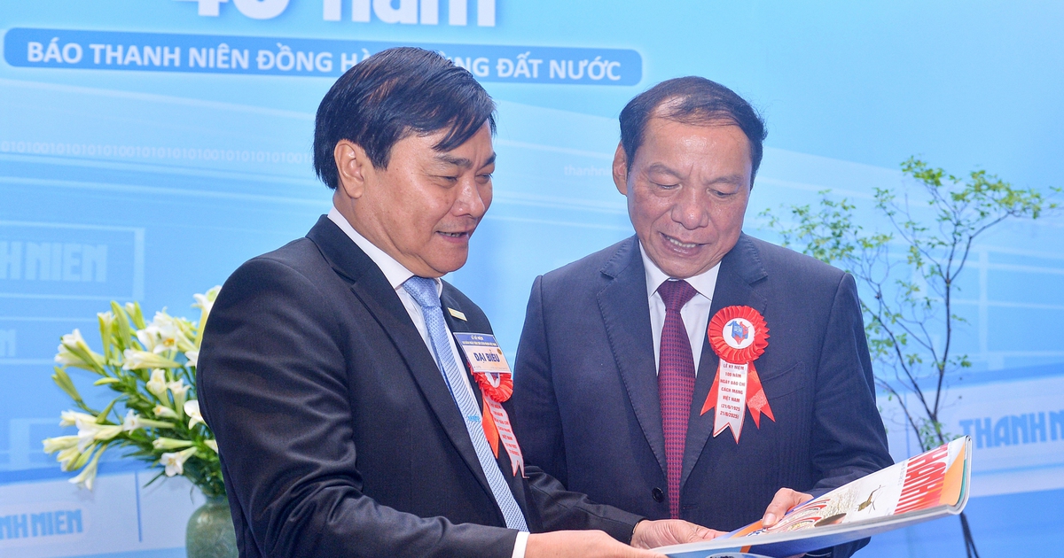 Gian trưng bày của Báo Thanh Niên đón những vị khách đặc biệt