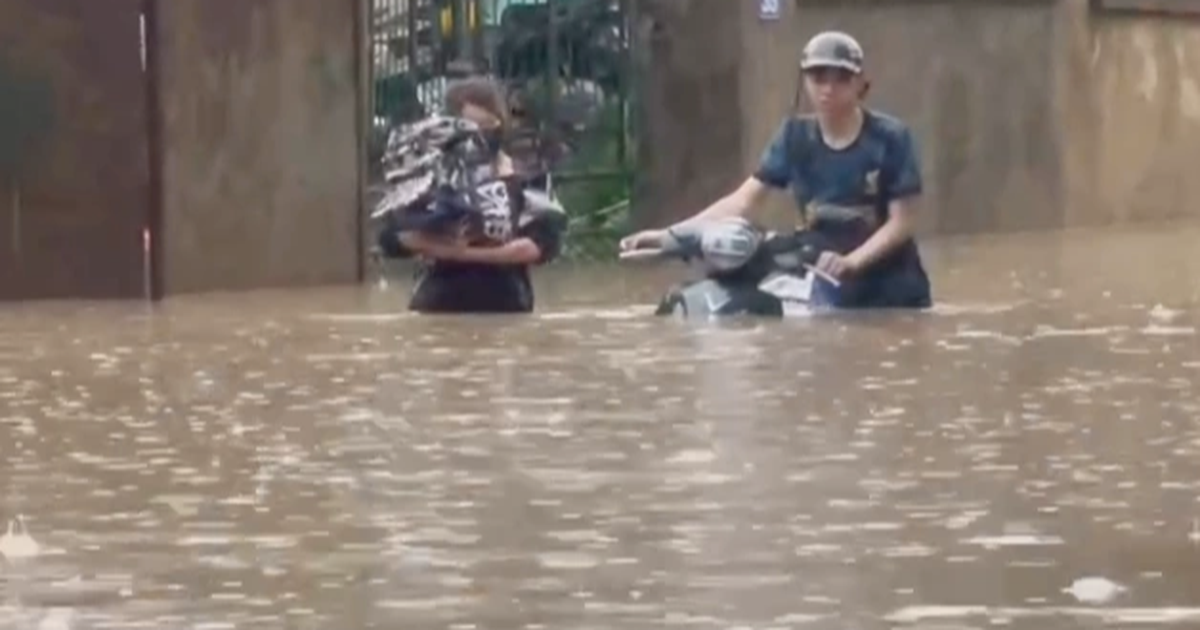 Thái Nguyên: 19 phường, xã ngập lụt sau mưa lớn, hơn 100 hộ phải sơ tán
