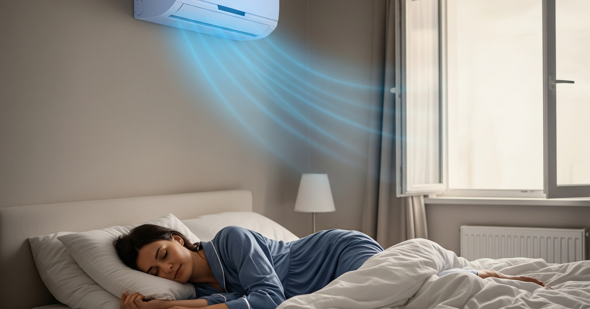 Ngày mới với tin tức sức khỏe: Cách ngủ máy lạnh không bị khô họng