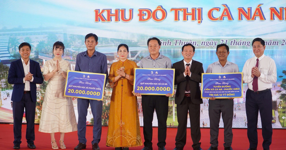 Khánh thành giai đoạn 1 dự án Cà Ná New City 4.500 tỉ đồng