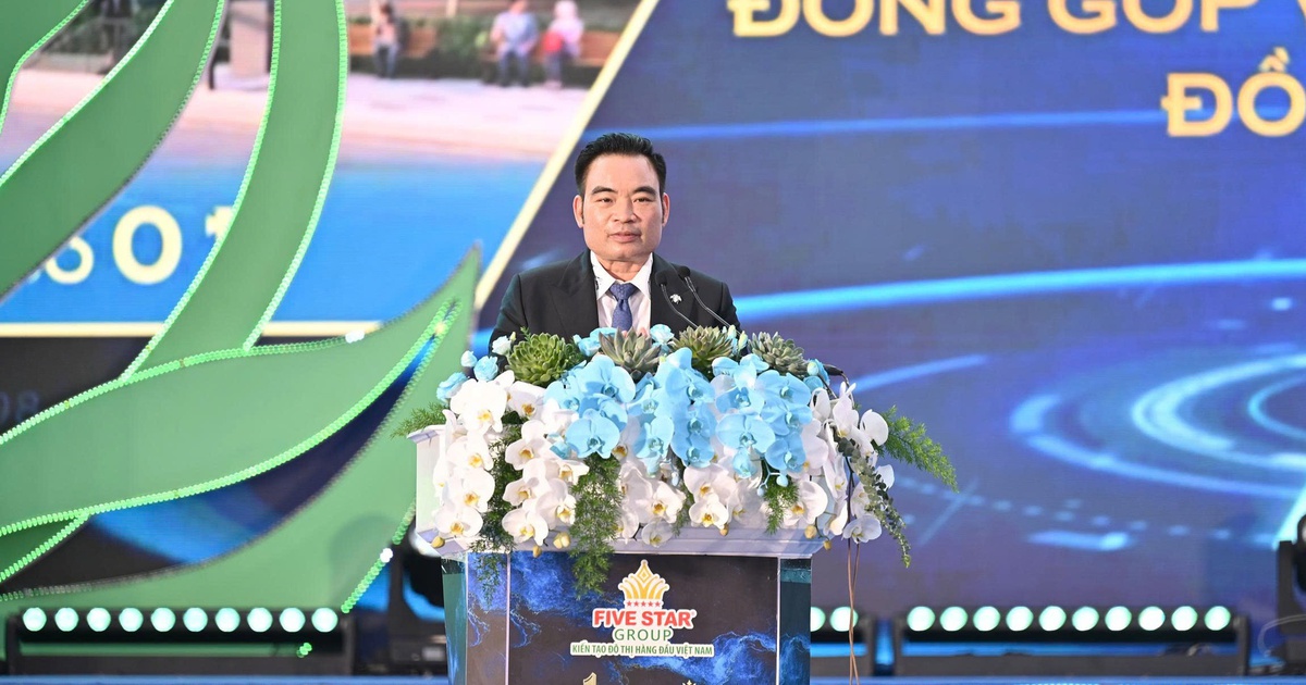 Tập đoàn Quốc tế Năm Sao khởi công hai dự án hơn 10.000 tỉ đồng