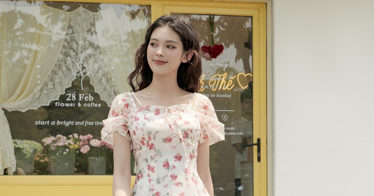Váy cánh tiên nữ tính cho nàng yêu sự nhẹ nhàng