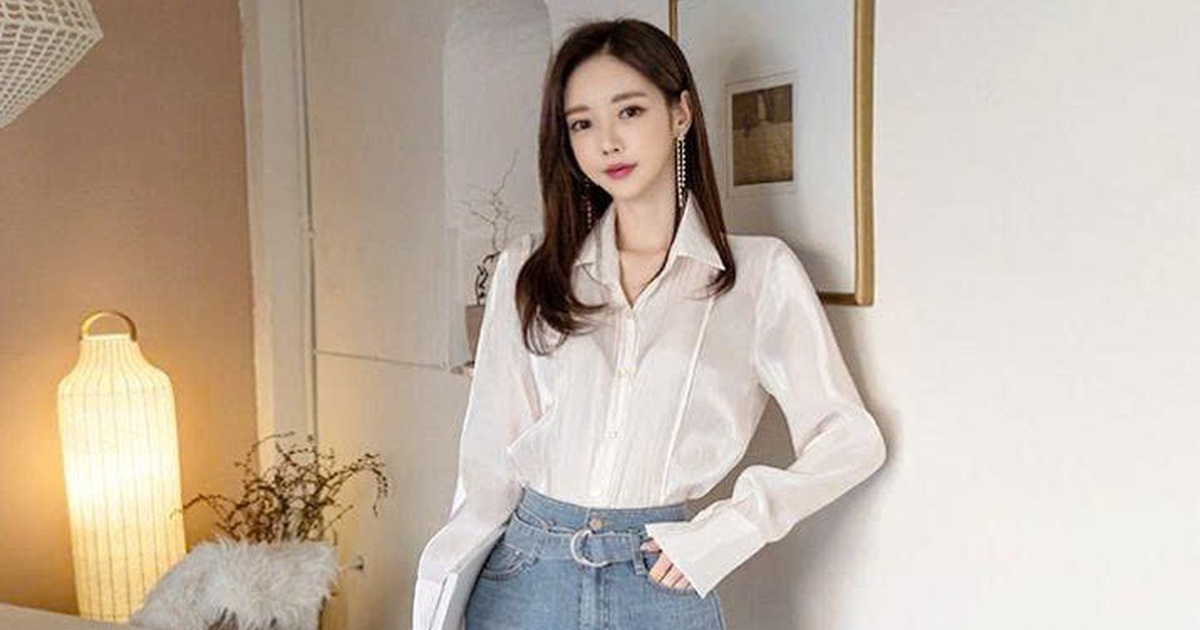 Nét thanh lịch, phóng khoáng cho nàng với quần skinny jeans