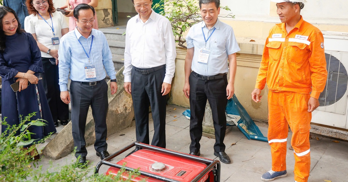 Phương án ứng phó với thời tiết bất thường trong kỳ thi tốt nghiệp THPT