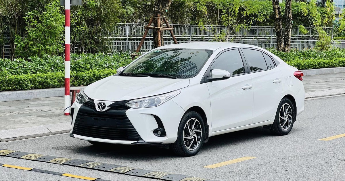 'Vua dịch vụ' Toyota Vios mất giá khoảng 200 triệu đồng khi bán lại