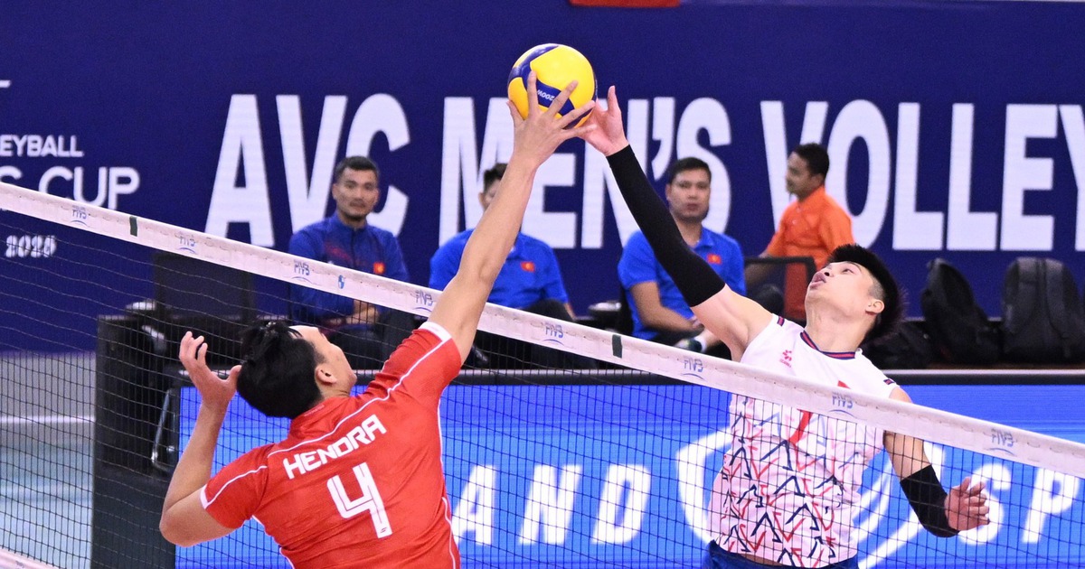 Đội tuyển nam bóng chuyền Việt Nam xếp hạng 8 giải AVC Nations Cup: Vì thua đau Đài Loan