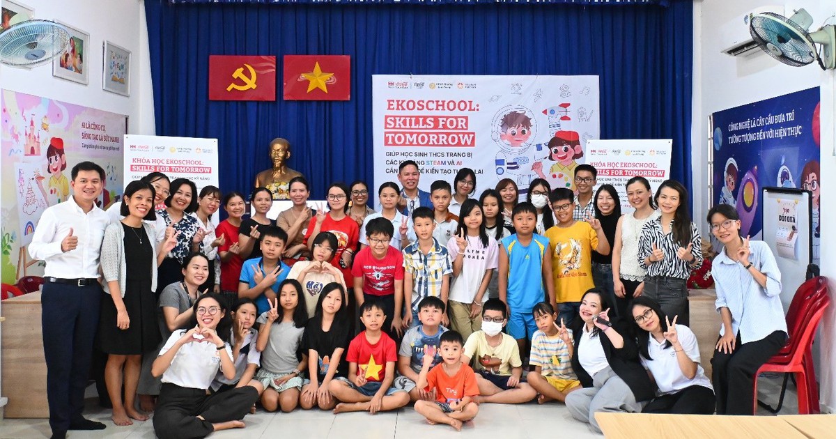 Công ty Coca-Cola Việt Nam tổ chức Khóa học EkoSchool miễn phí cho con em công nhân