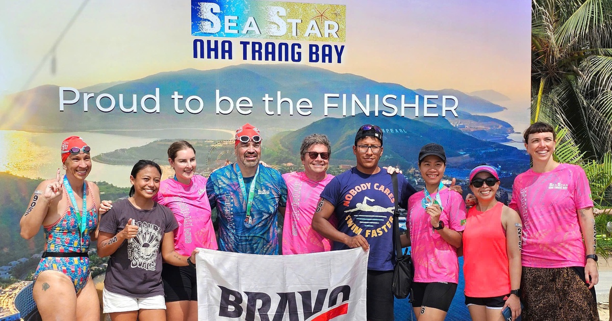 Giải bơi SeaStar Nha Trang Bay 2025: Vươn tầm sự kiện thể thao biển quốc gia